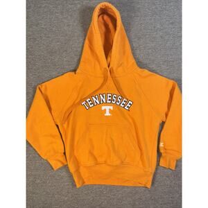 Vintage University Of Tennessee Hoodie Orange Small Embroidered 23x22